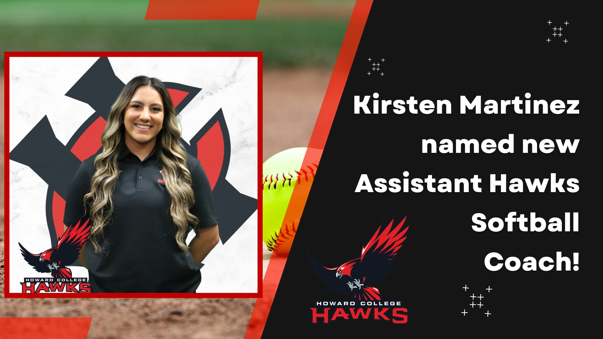 Howard College Hawks Welcome Kirsten Martinez as New Assistant Softball Coach